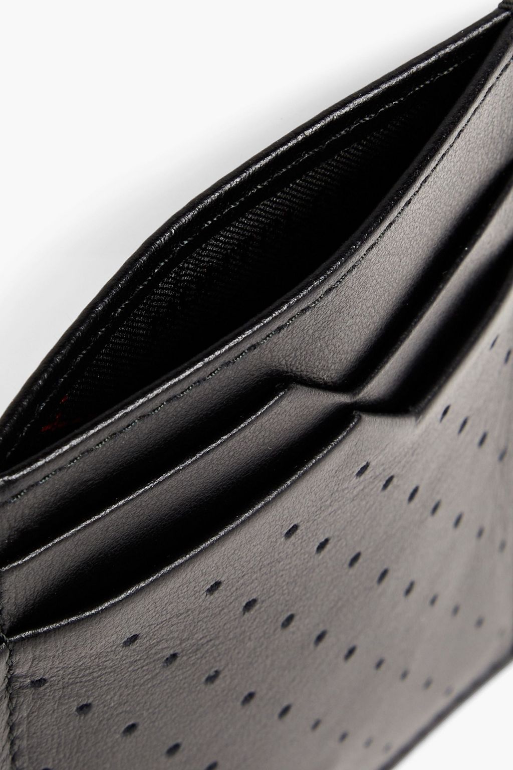 MONTBLANC Perforated leather cardholder