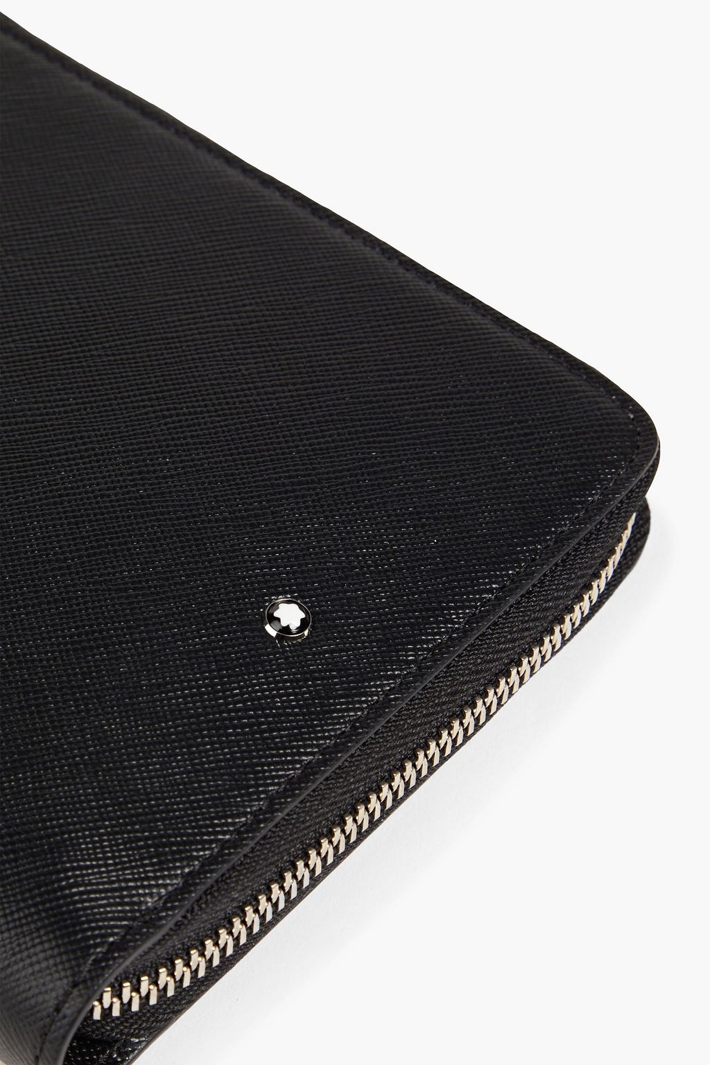 MONTBLANC Textured-leather travel wallet