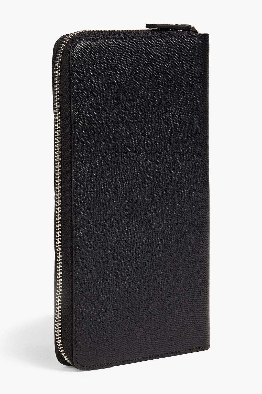 MONTBLANC Textured-leather travel wallet