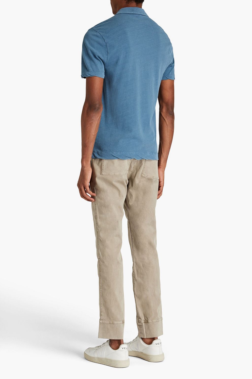 JAMES PERSE Cotton-blend twill pants