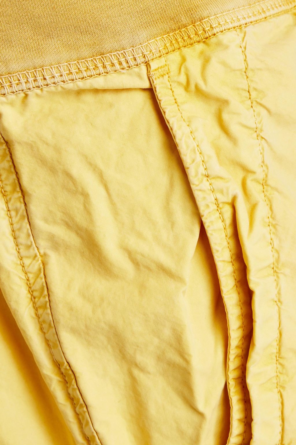 Y/OSEMITE Crinkled cotton-poplin cargo shorts