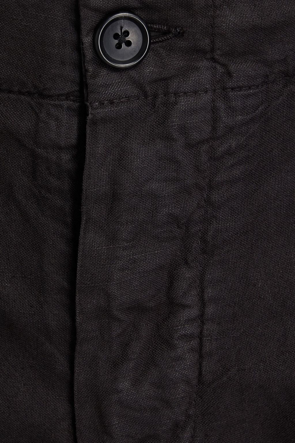 JAMES PERSE Linen and cotton-blend cargo pants