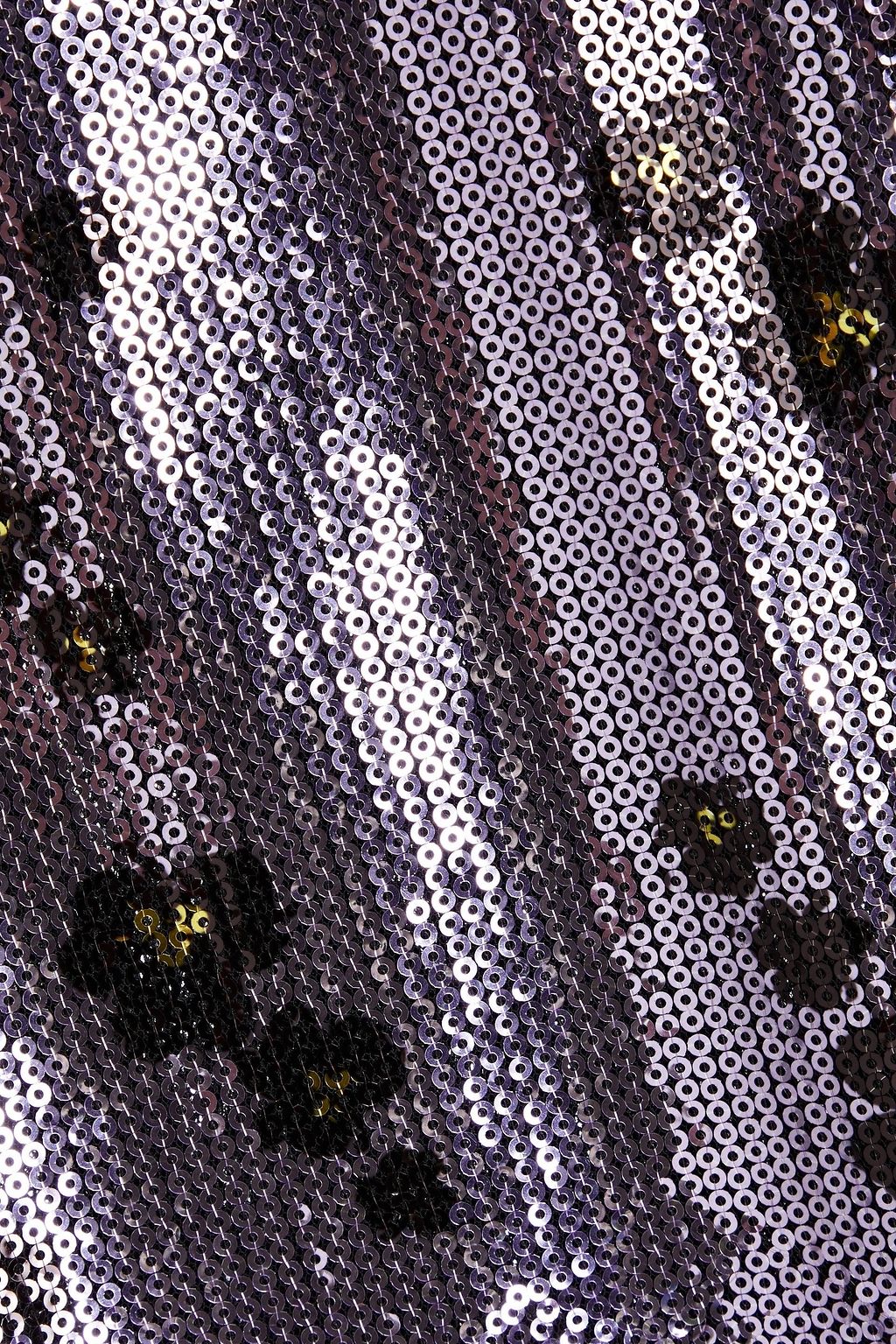 PHILOSOPHY DI LORENZO SERAFINI Leopard-print sequined tulle midi skirt