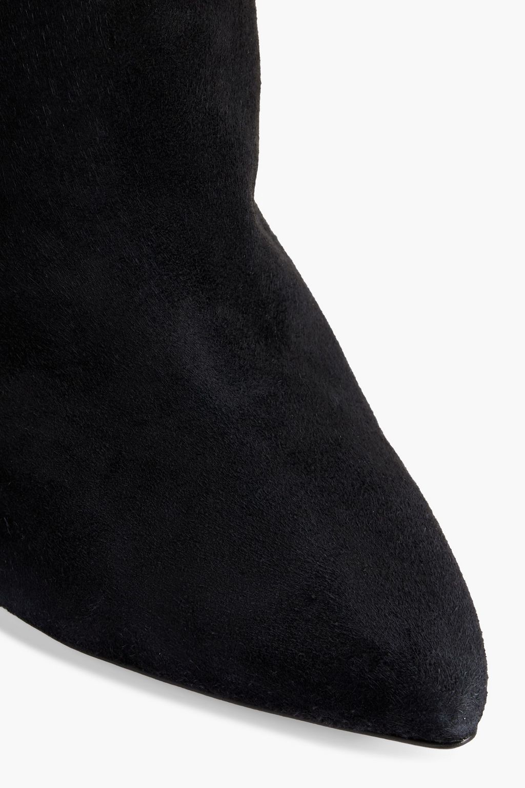 ISABEL MARANT Lyork studded suede and leather knee boots