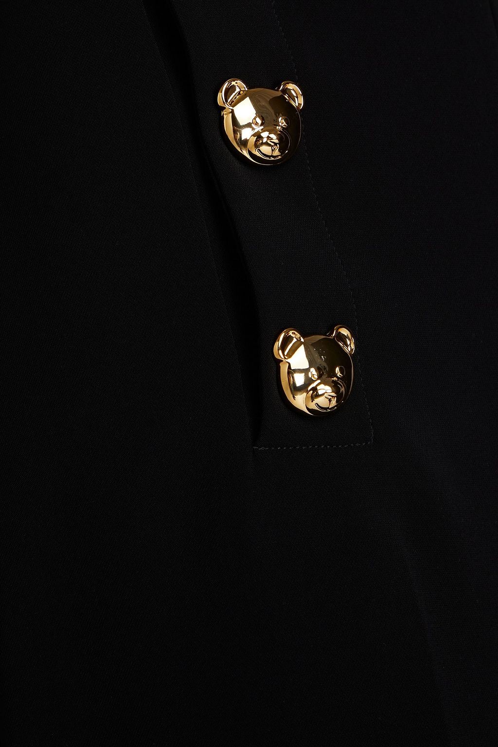 MOSCHINO Culottes aus Crêpe mit Zierknöpfen