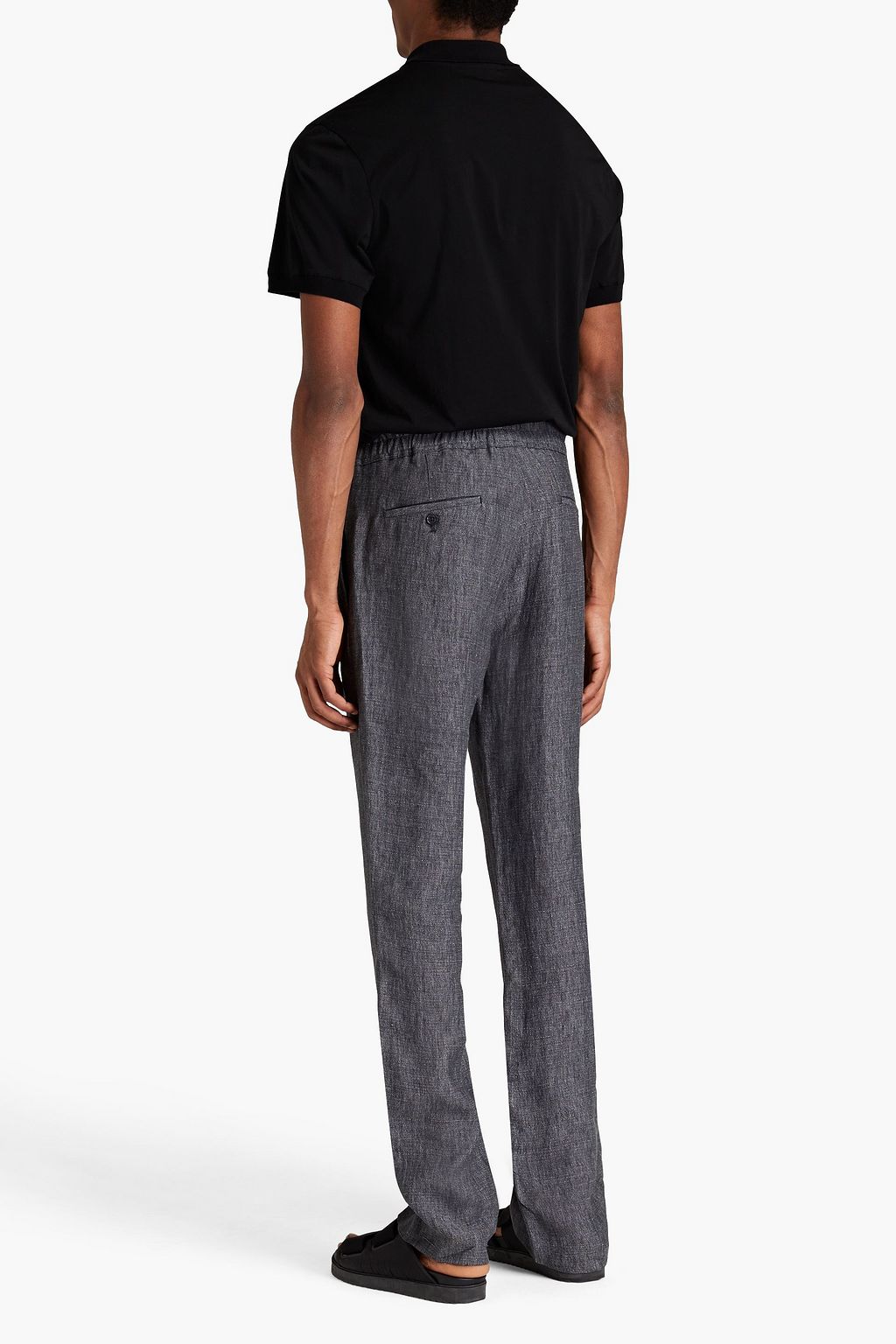 JAMES PERSE Delave linen-canvas pants