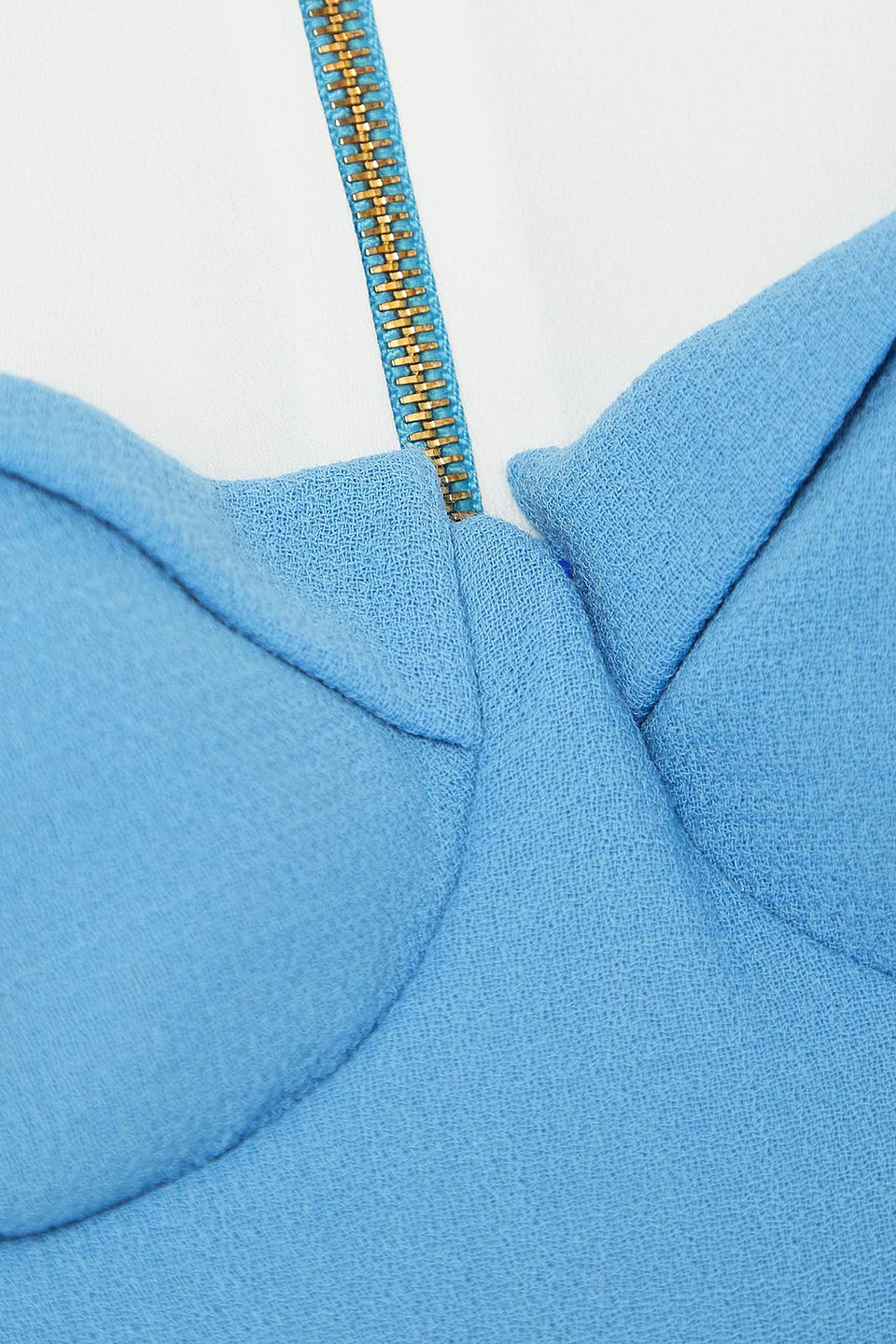 Roland Mouret Glasbury Wool-crepe Midi Dress In Turquoise