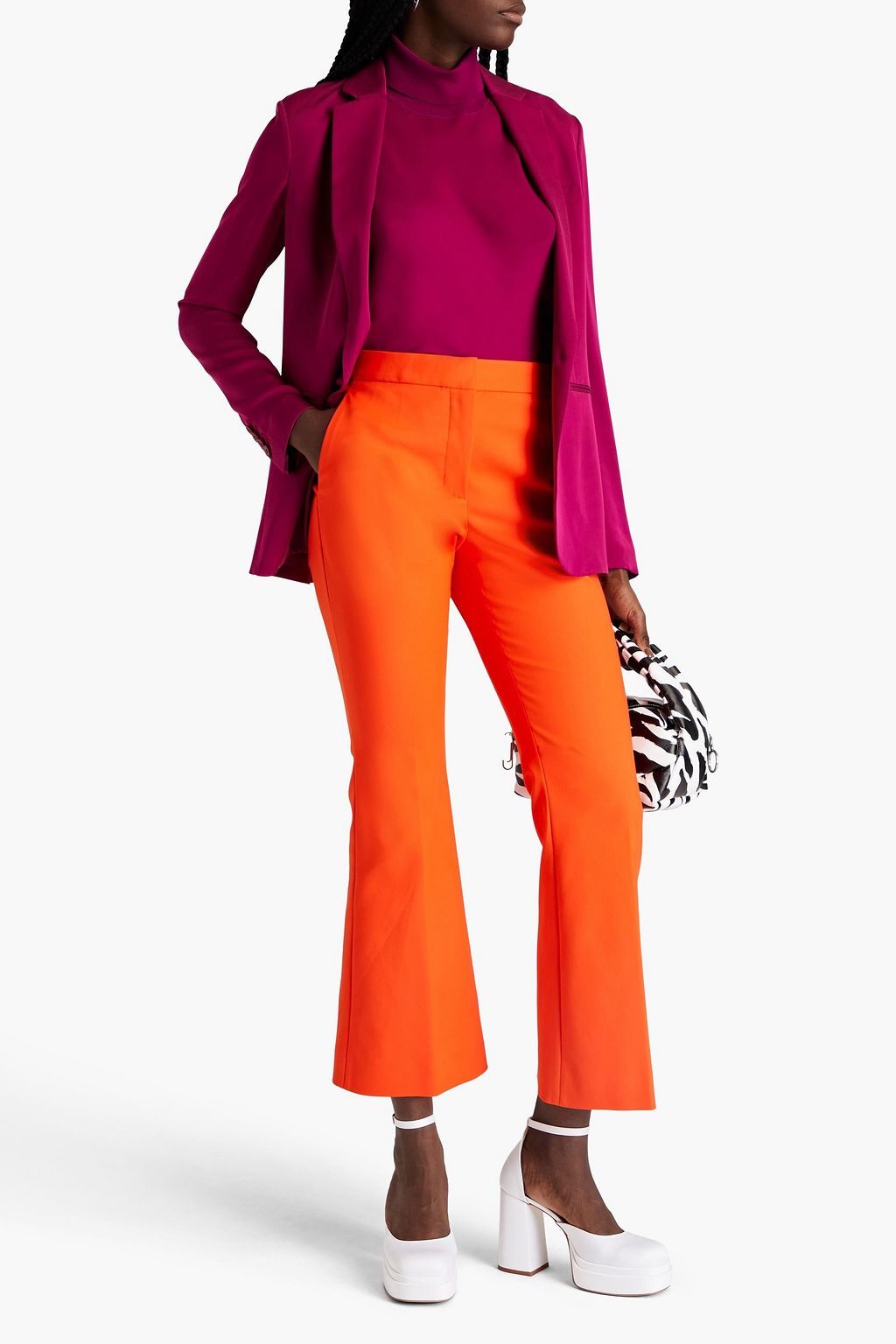 MOSCHINO Woven flared pants