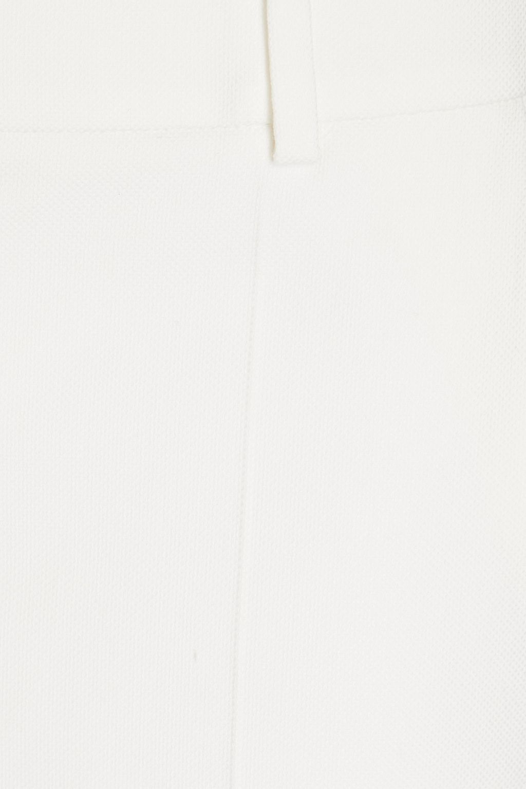 BOUTIQUE MOSCHINO Cotton-blend piqué tapered pants