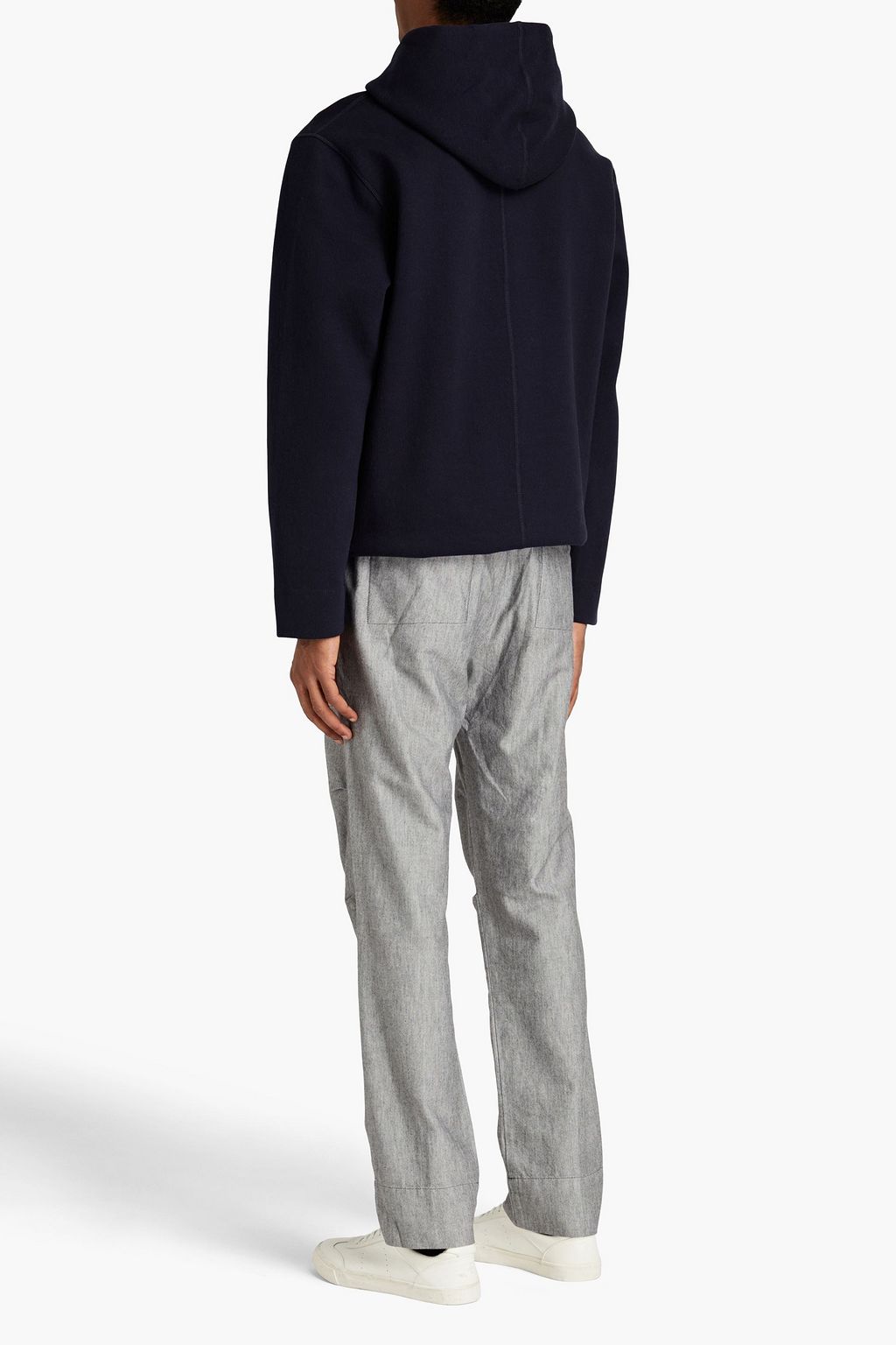 JAMES PERSE Cotton-blend jersey hoodie