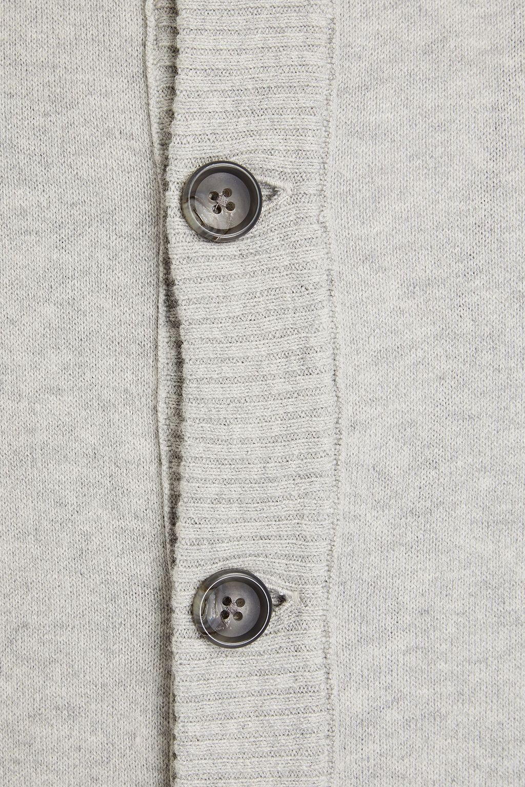 JAMES PERSE Mélange cotton-blend cardigan