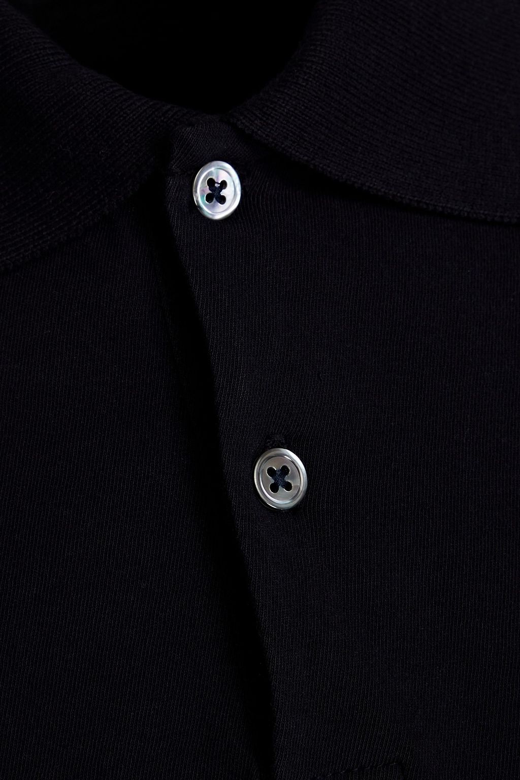 JAMES PERSE Cotton-jersey polo shirt