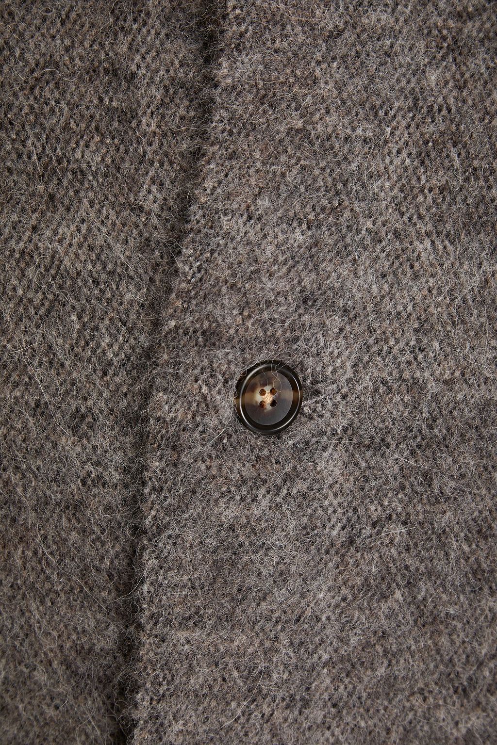 JAMES PERSE Brushed jacquard-knit cardigan
