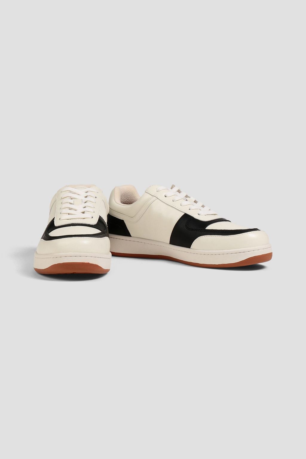 GOOD NEWS Mack two-tone leather sneakers