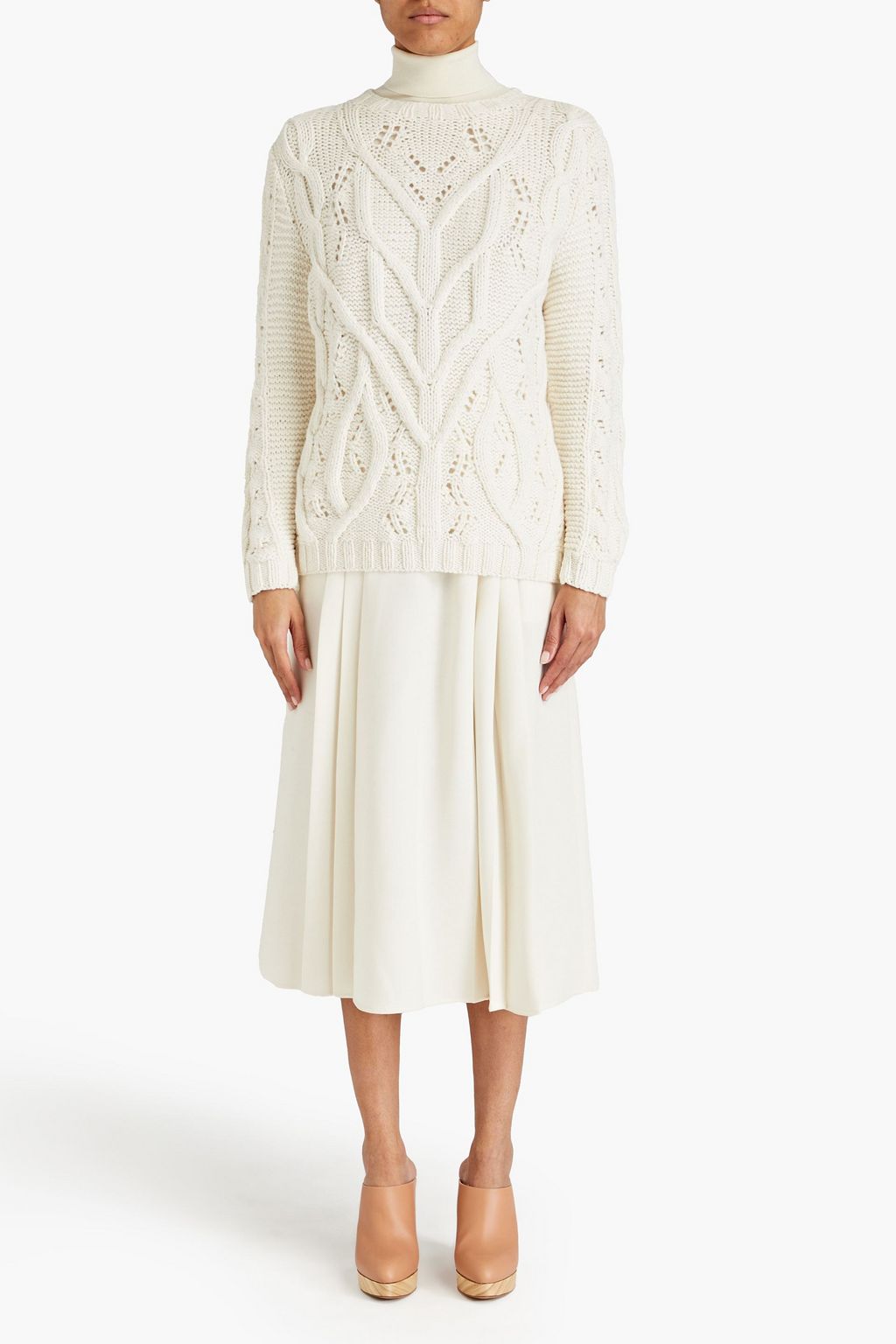 GABRIELA HEARST Kvyat cable-knit cashmere sweater