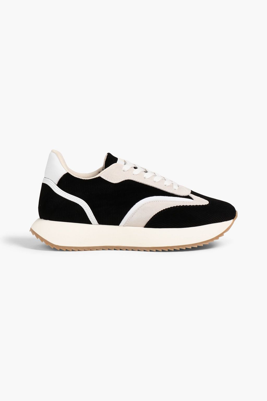 GOOD leather-trimmed sneakers Sale up to 70% off | THE OUTNET