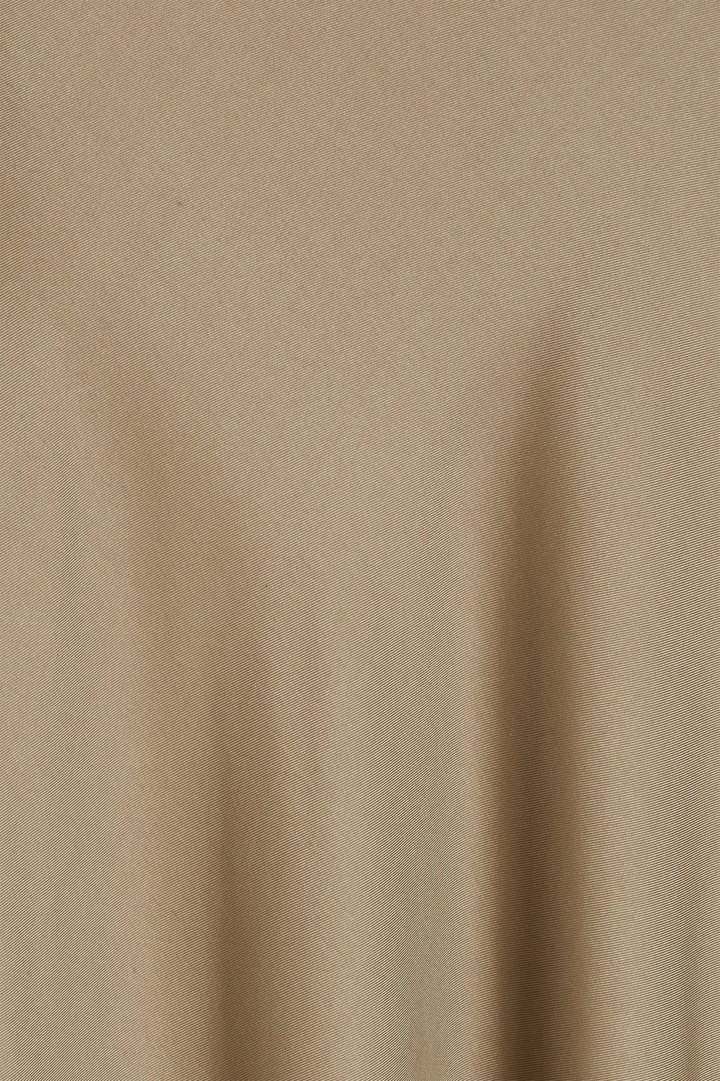 RAG & BONE Jaci silk-blend twill midi skirt