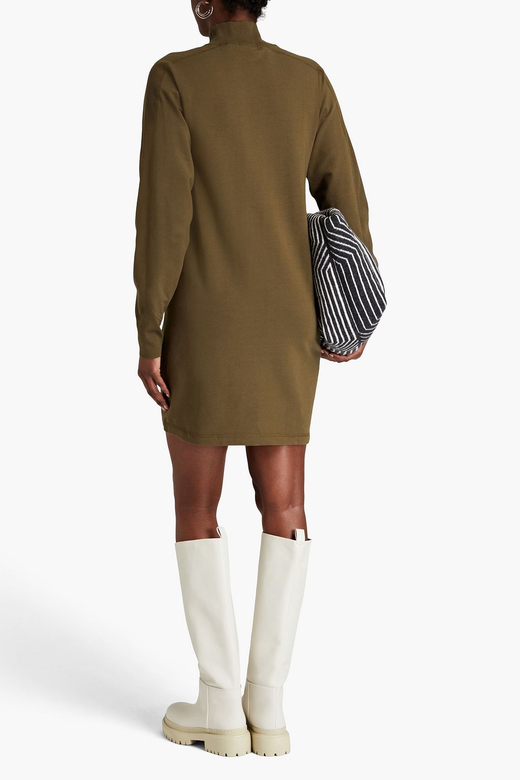 RAG & BONE Minikleid aus Jersey aus Stretch-Baumwolle