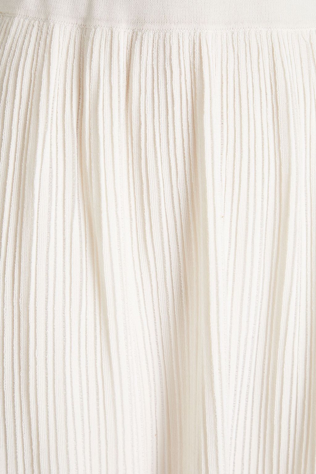 GABRIELA HEARST Eastey ribbed silk midi skirt