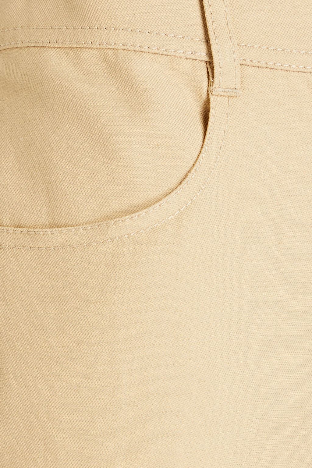 ALBERTA FERRETTI Satin-twill wide-leg pants