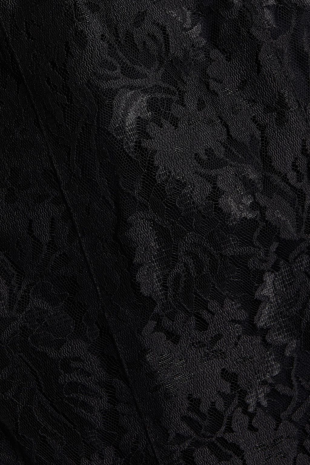 PHILOSOPHY DI LORENZO SERAFINI Fluted leavers lace midi skirt
