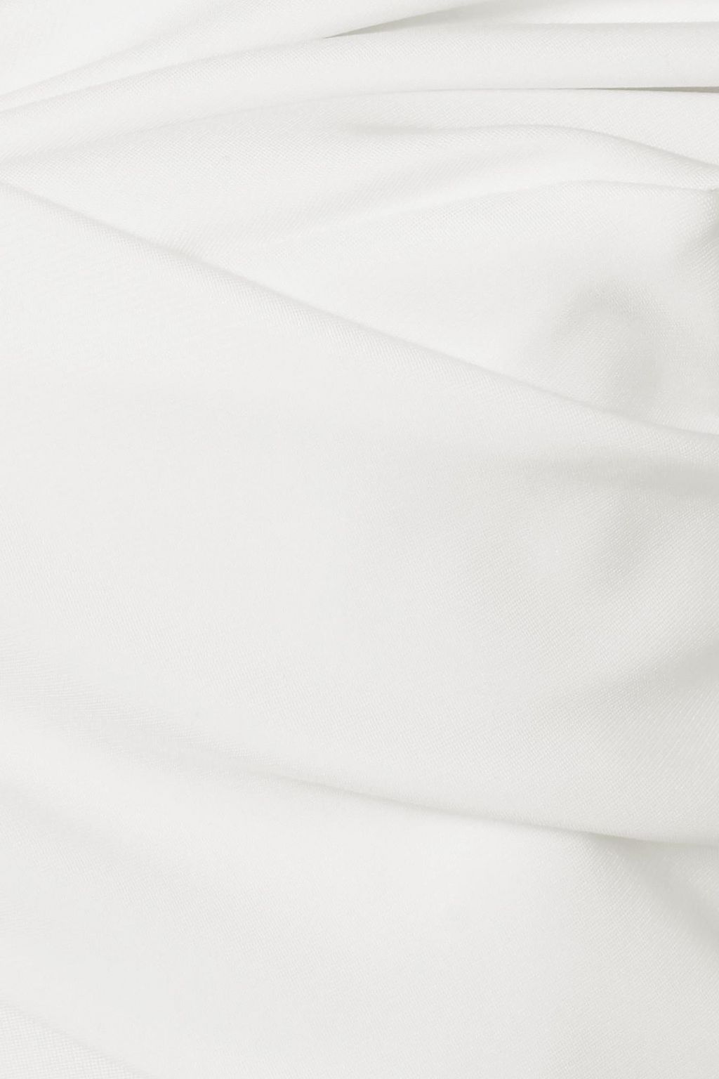 CUSHNIE Off-the-shoulder crepe gown