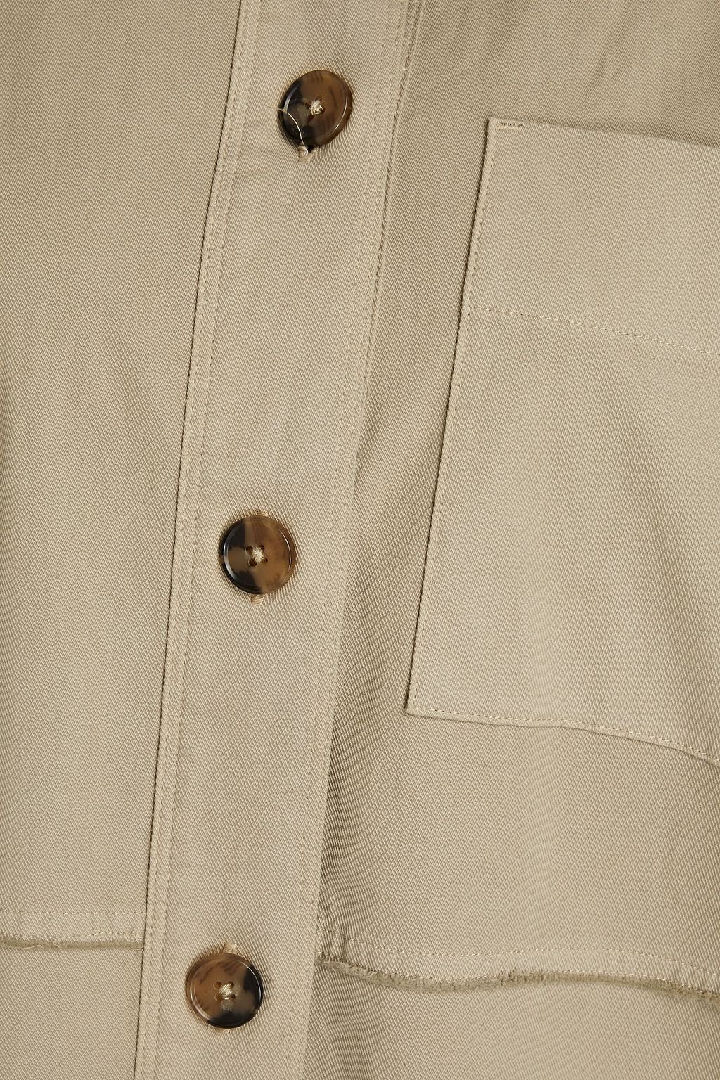 NINETY PERCENT Jacke aus Twill aus Stretch-Baumwolle