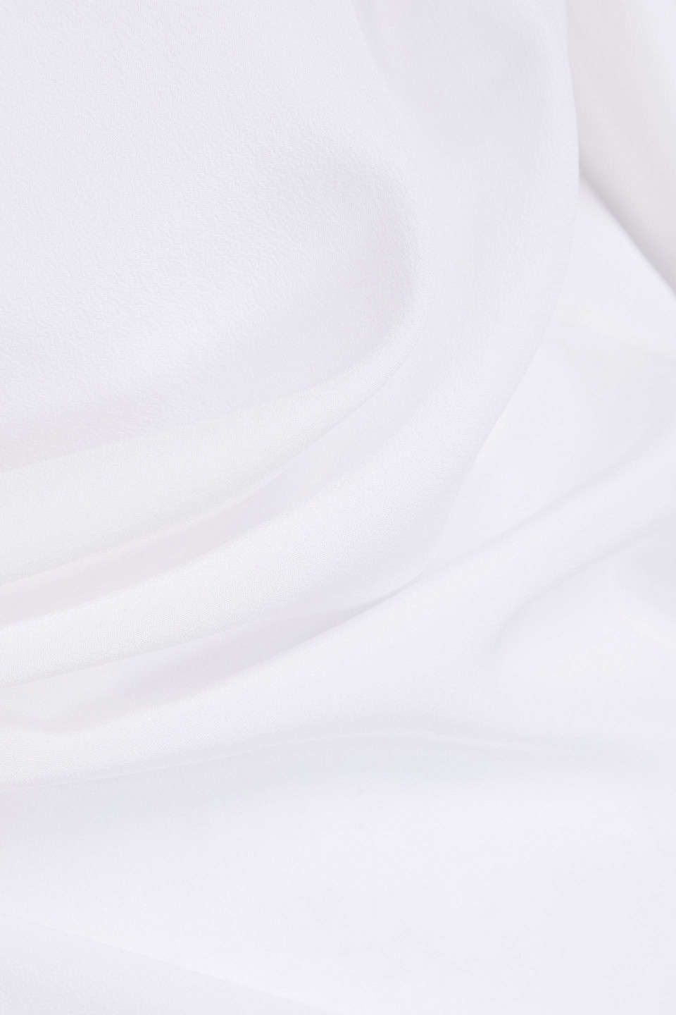 Brunello Cucinelli Embellished Silk Crepe De Chine Top In White