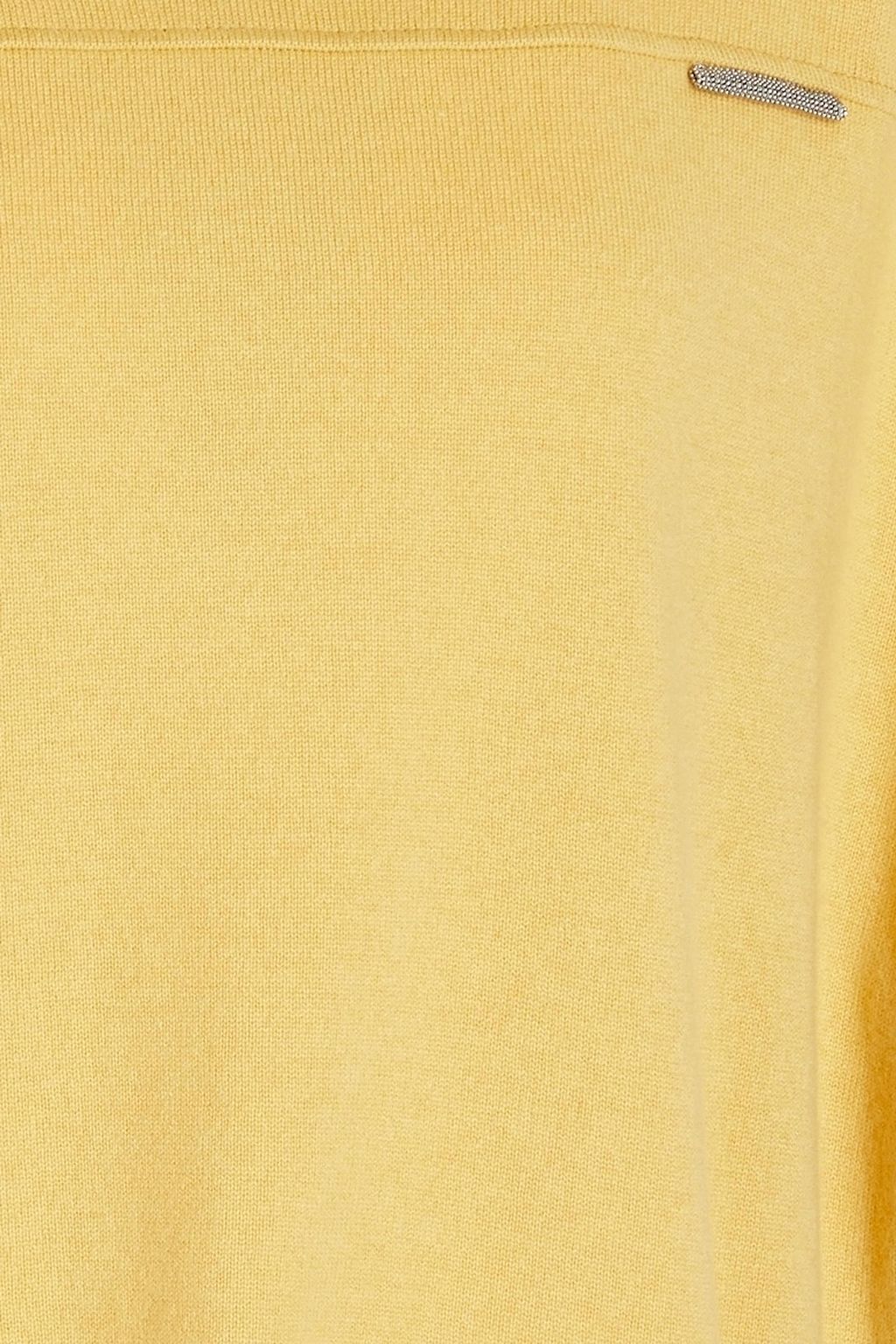 BRUNELLO CUCINELLI Bead-embellished cashmere top