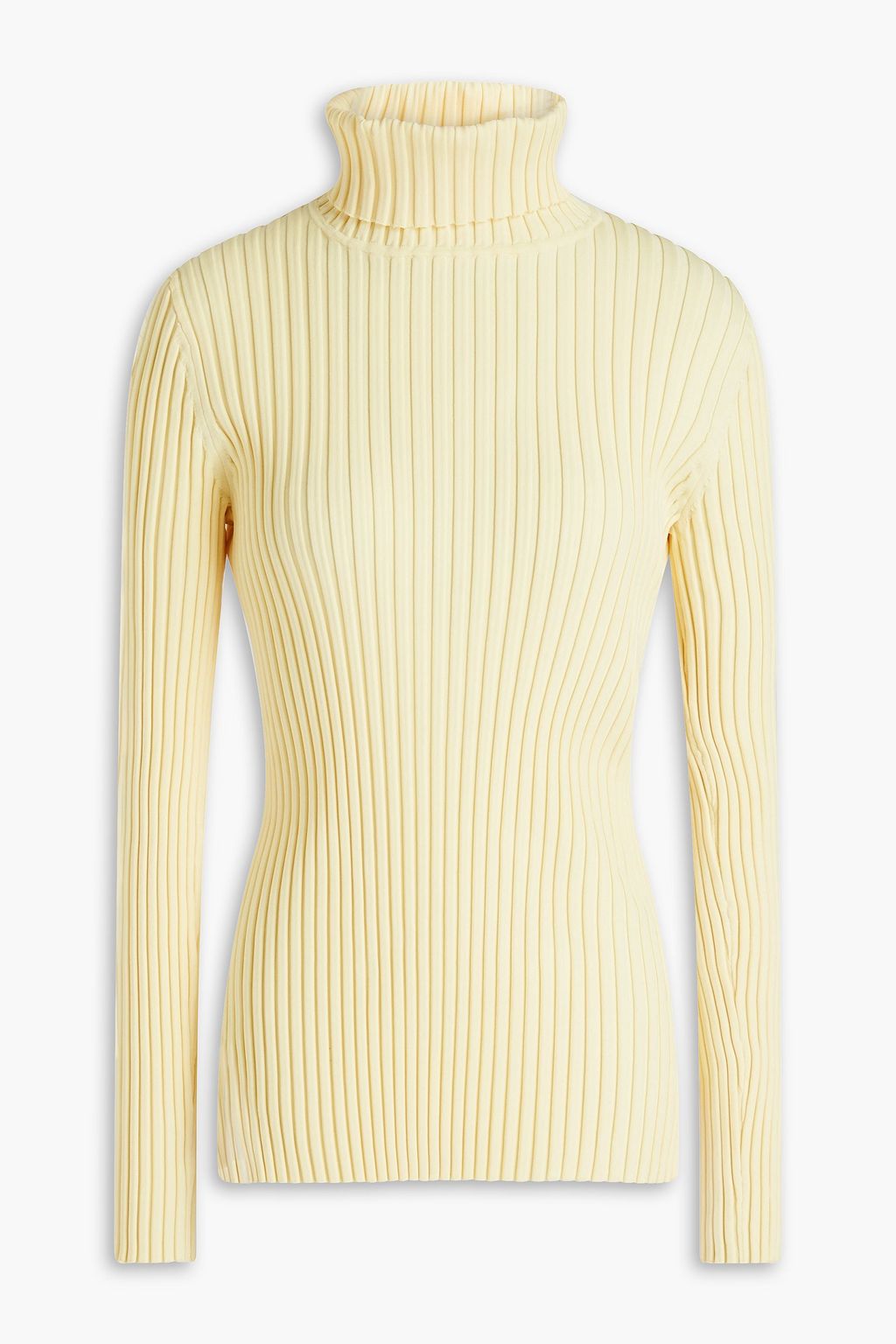 TORY BURCH Ribbed-knit turtleneck sweater | Sale up to 70% off | THE OUTNET