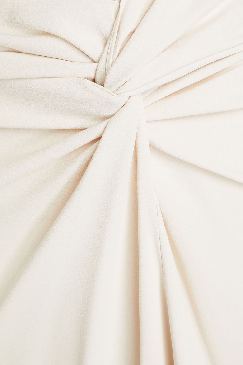 BRUNELLO CUCINELLI Twisted crepe midi skirt