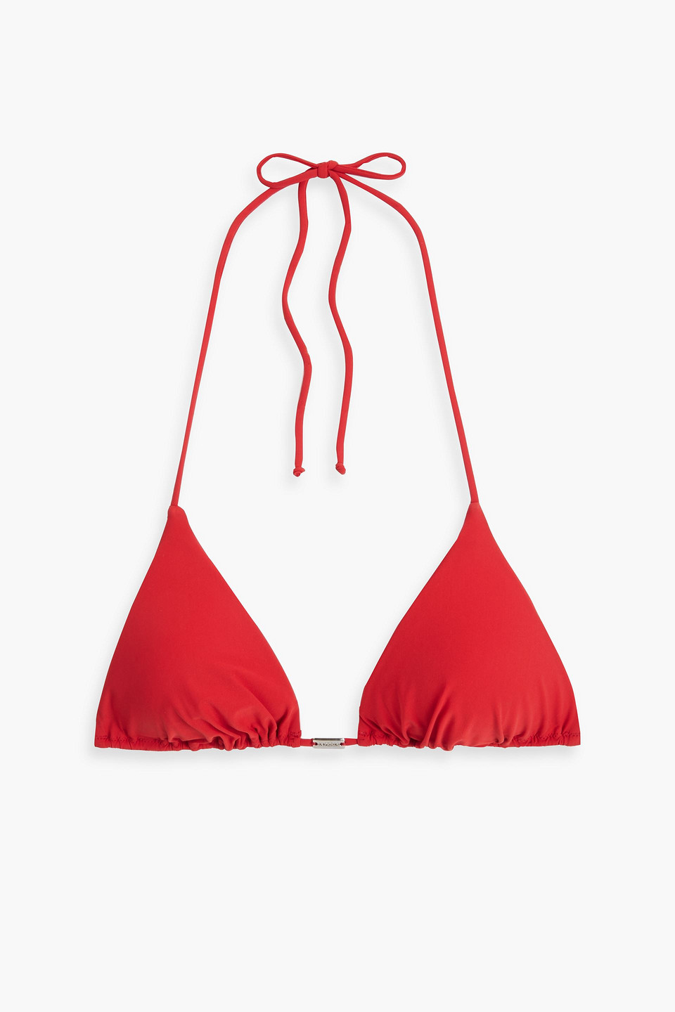 La Perla Triangle Bikini Top In Red