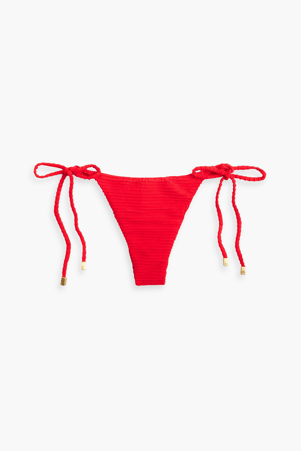 Ribbed low-rise bikini briefs