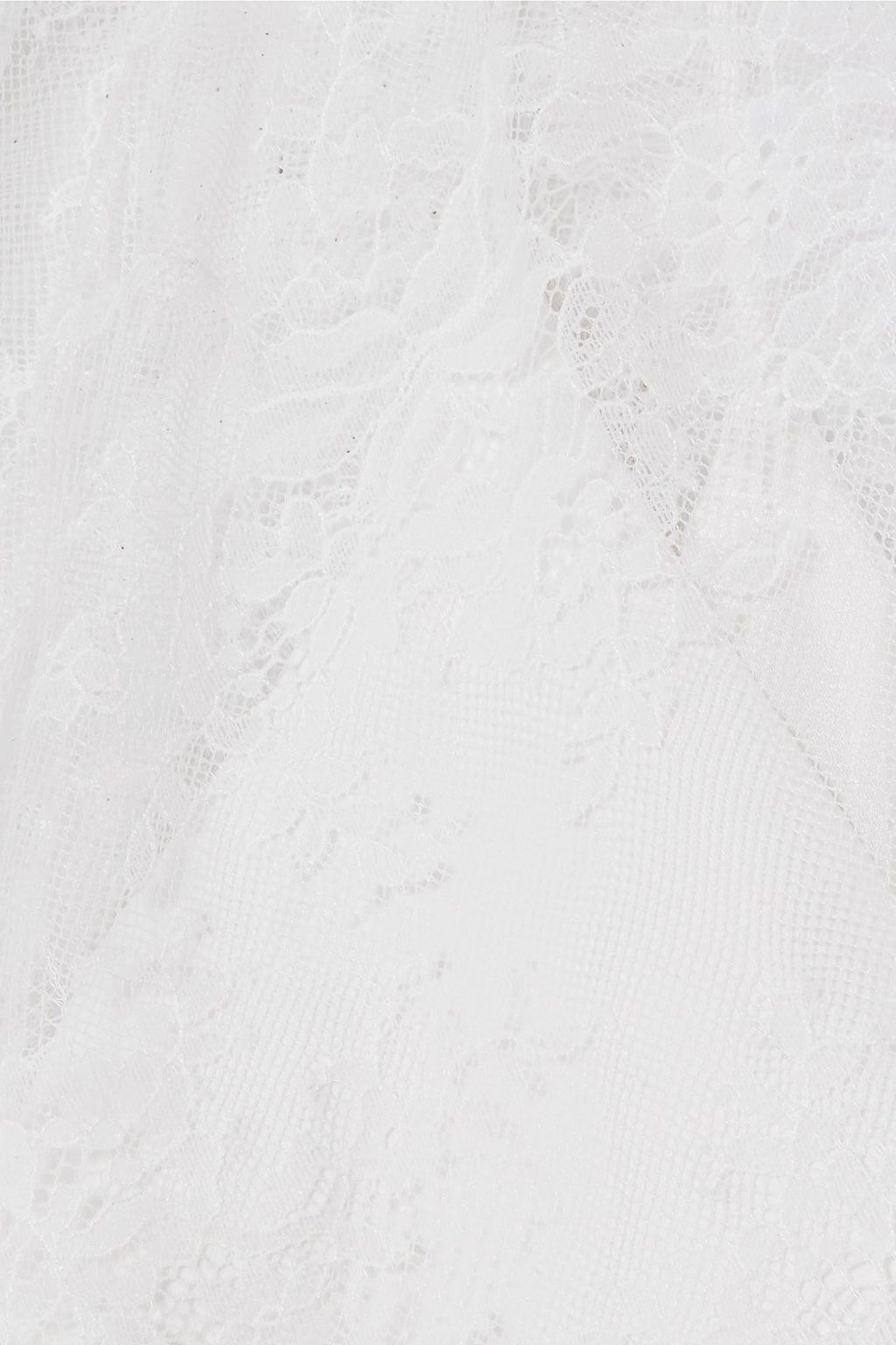 CUSHNIE Cropped lace jumpsuit