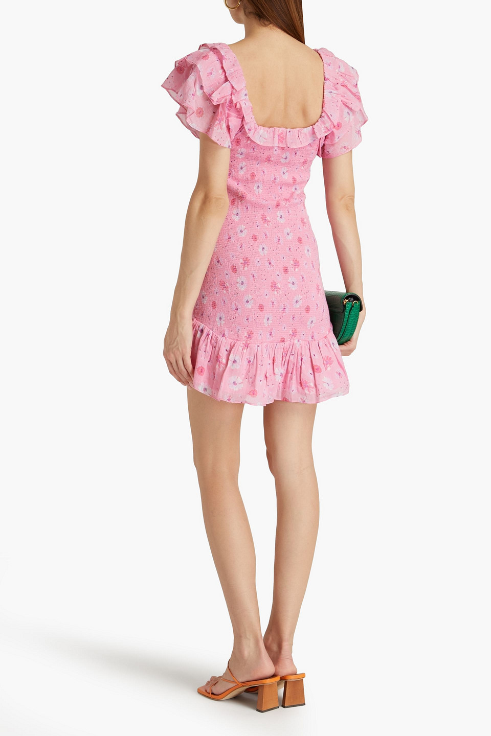 Loveshackfancy Kodie Dress In Pink