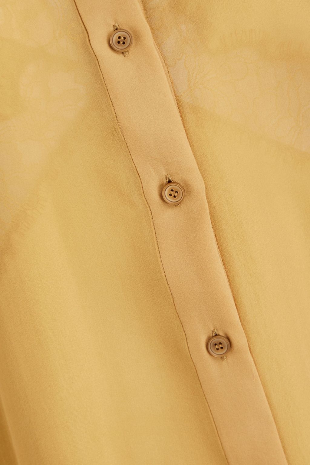 ALBERTA FERRETTI Layered silk-chiffon blouse