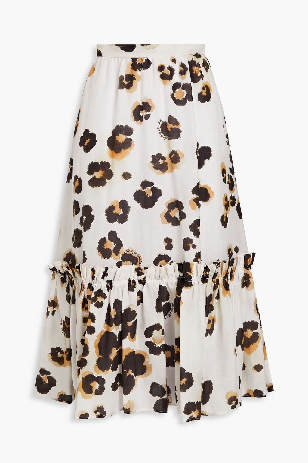 Leopard print midi skirt cotton on hotsell