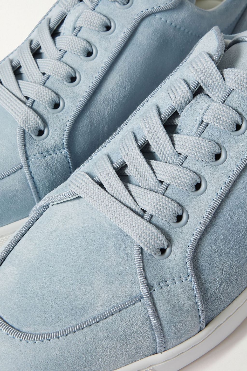 CHRISTIAN LOUBOUTIN Sneakers „Rantulow“ aus Veloursleder