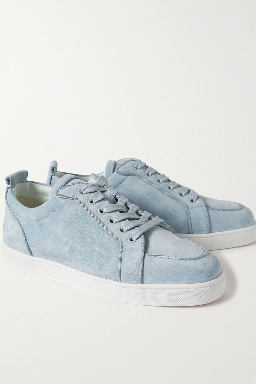 CHRISTIAN LOUBOUTIN Sneakers „Rantulow“ aus Veloursleder