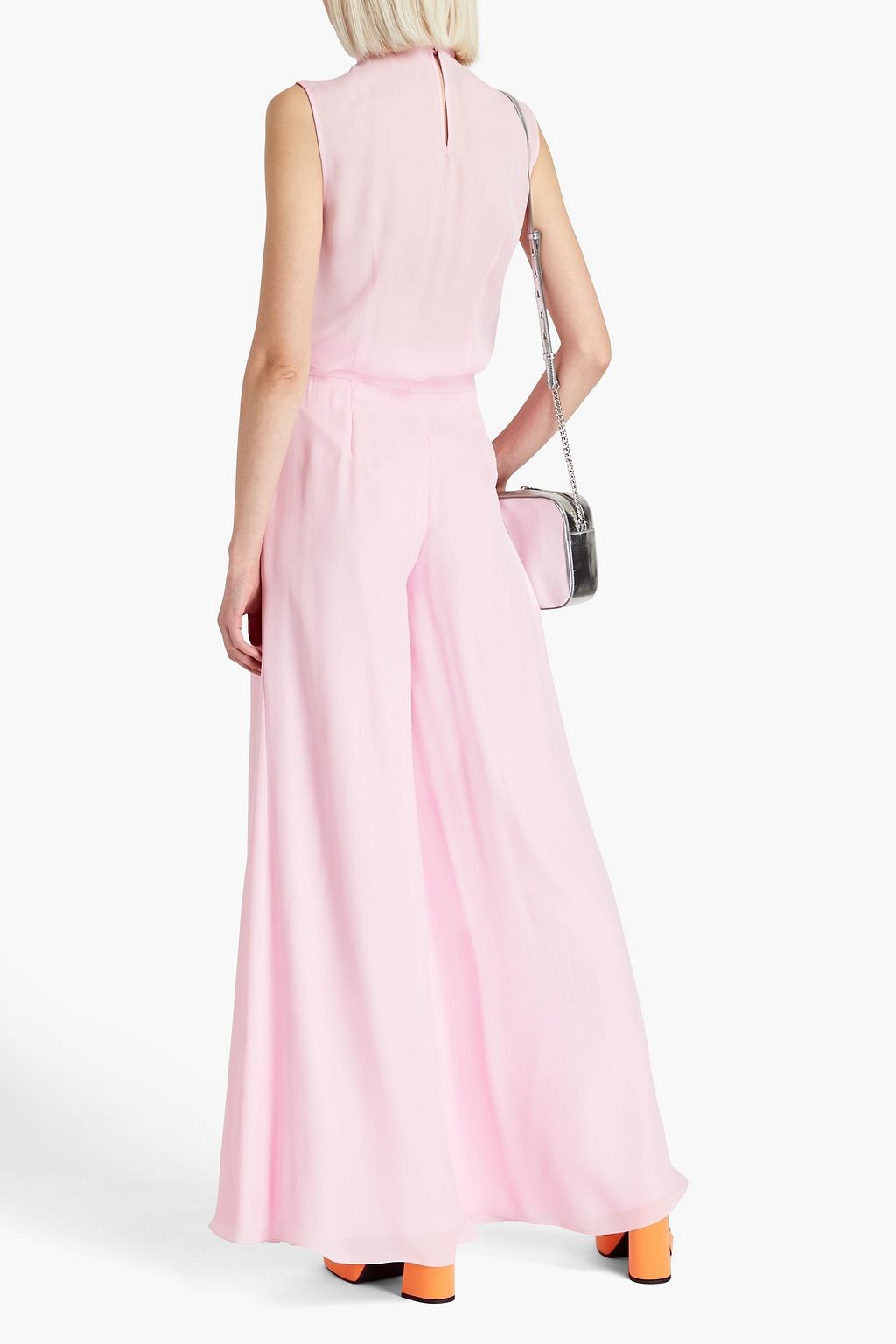MOSCHINO Silk-chiffon top