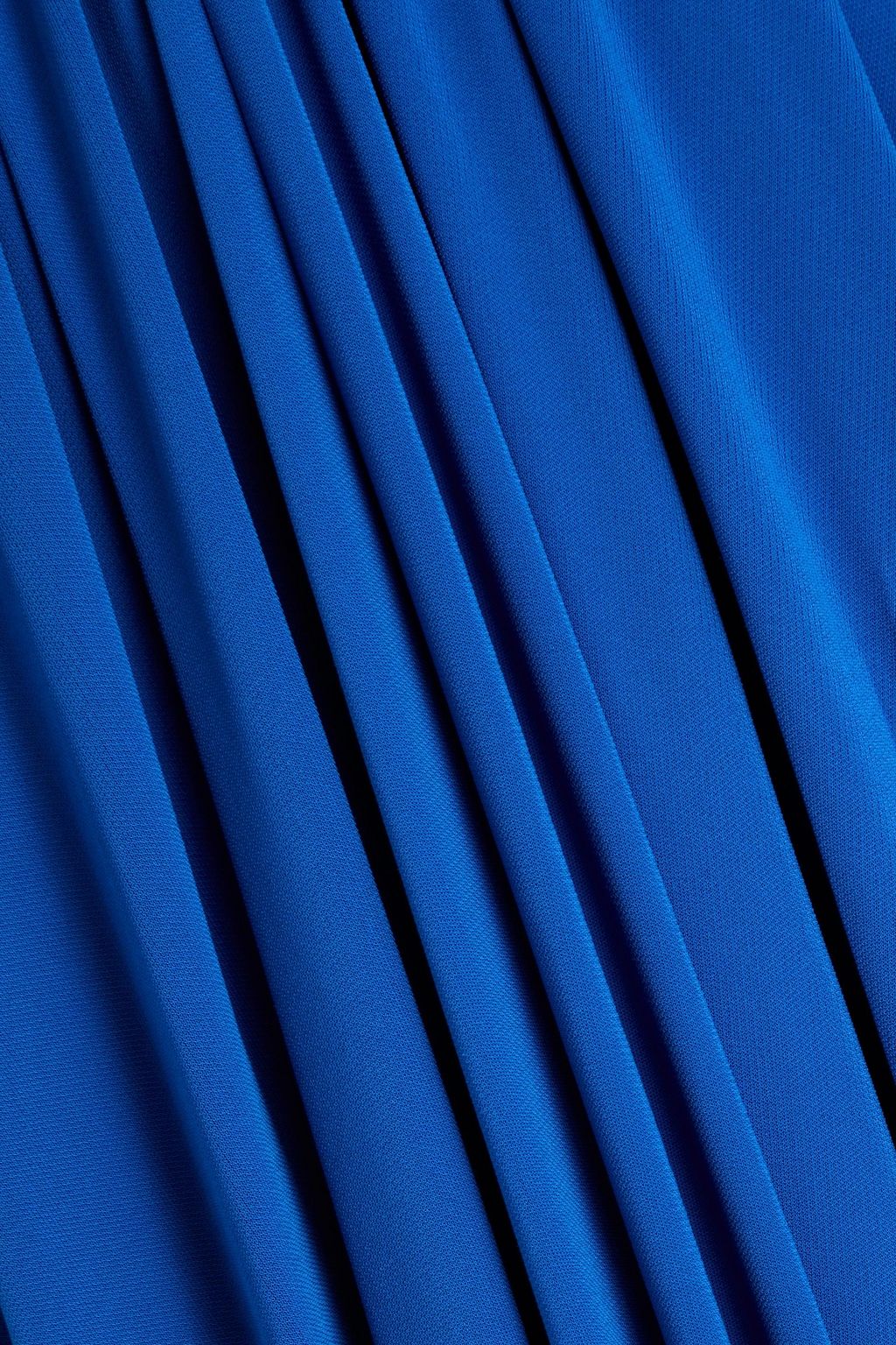 ALBERTA FERRETTI Gerafftes Maxikleid aus Ponte