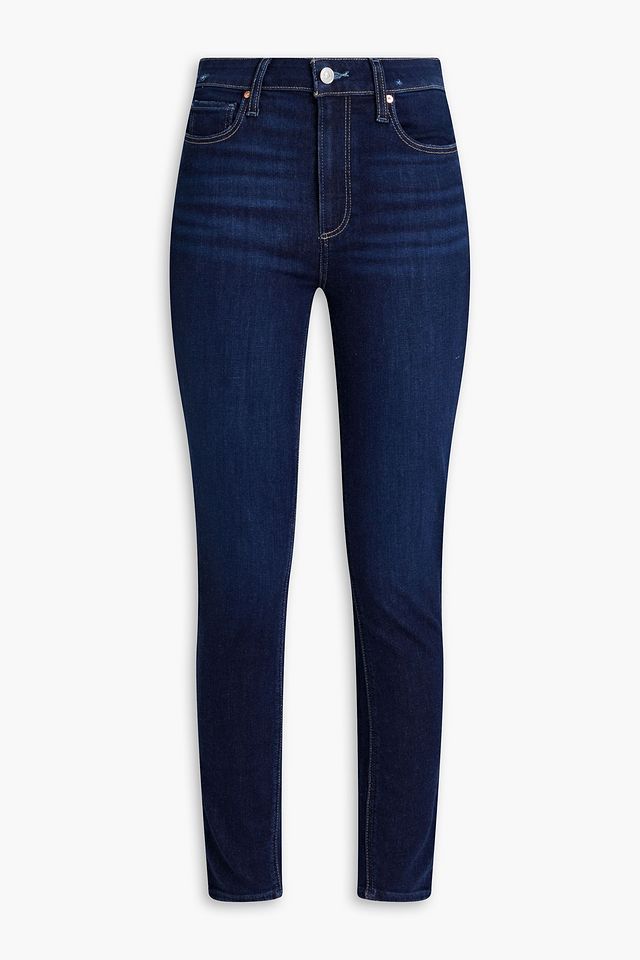 Gibson distressed mid-rise skinny jeans