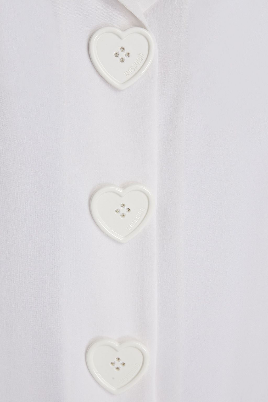 MOSCHINO Silk-chiffon blouse