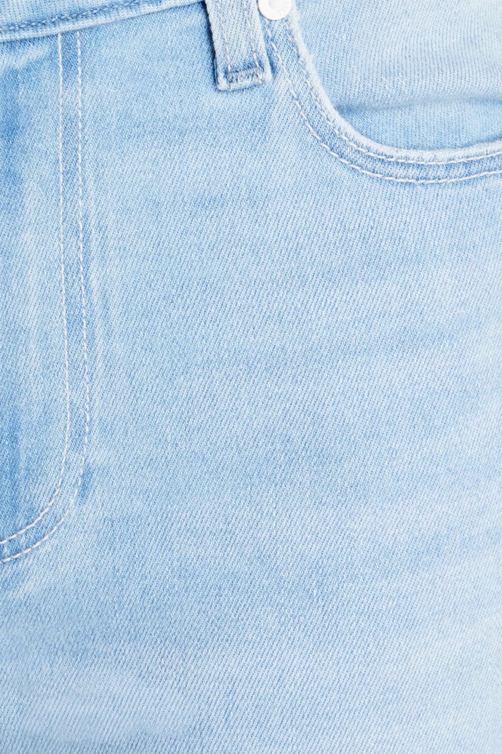 PAIGE Cindy high-rise straight-leg jeans