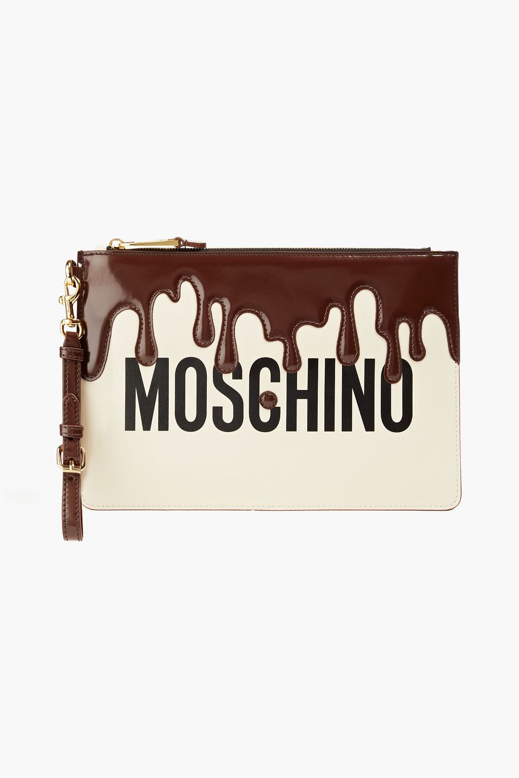 Moschino pouch hotsell clutch bag