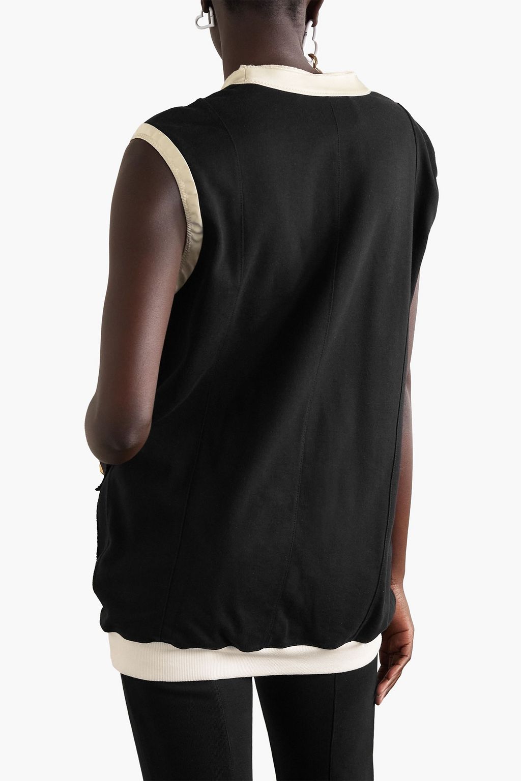 AZ FACTORY Free To organic cotton and SeaCell-blend tank