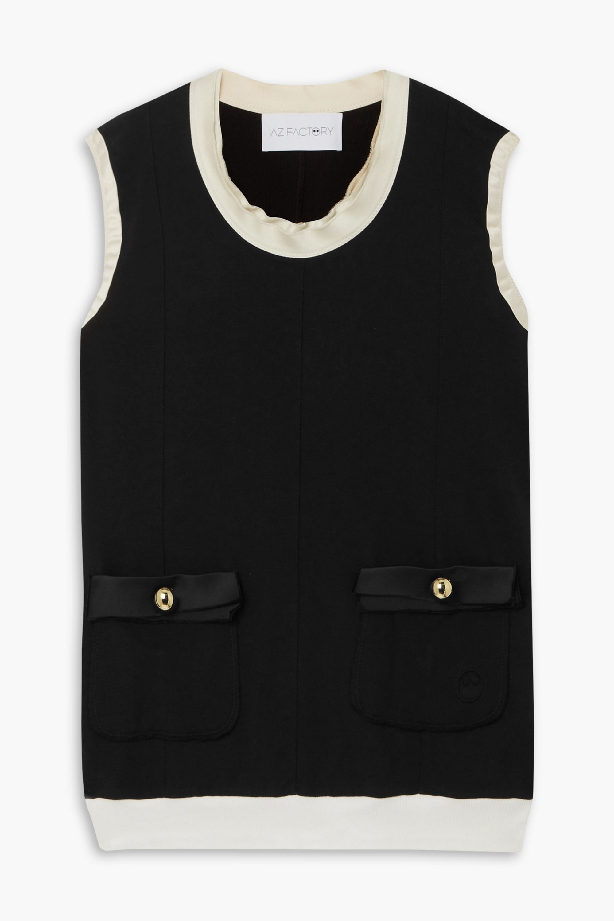 AZ Factory Free To organic cotton and SeaCell-blend tank