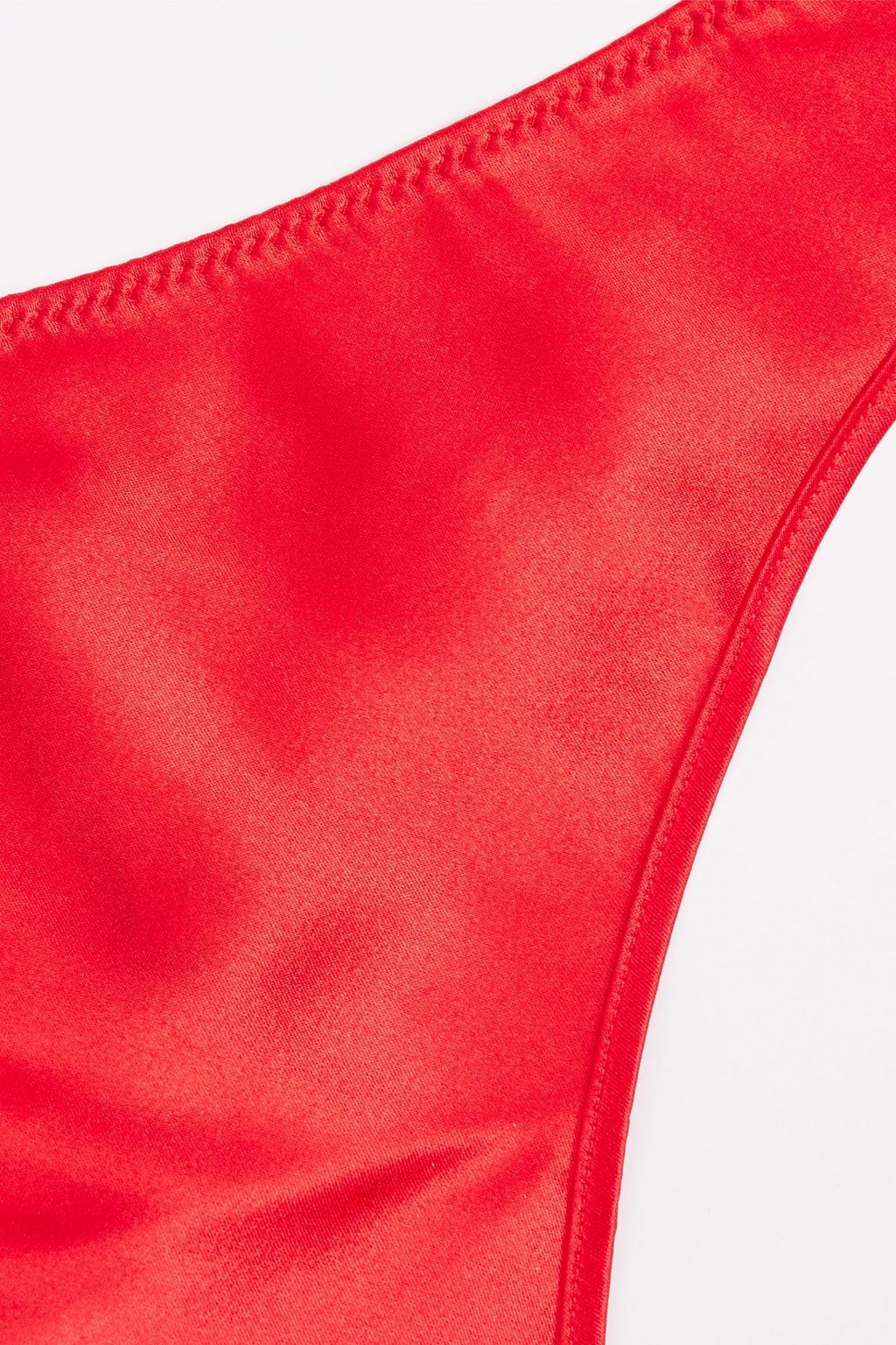 LA PERLA Halbhoher String aus Stretch-Seide