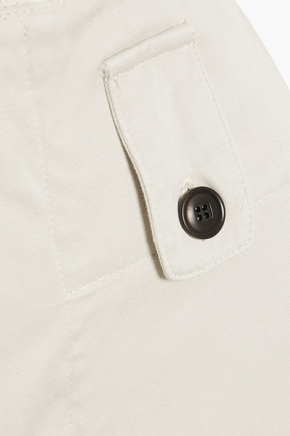 Isabel Marant Étoile Greena Cotton Cargo Pants In Ivory