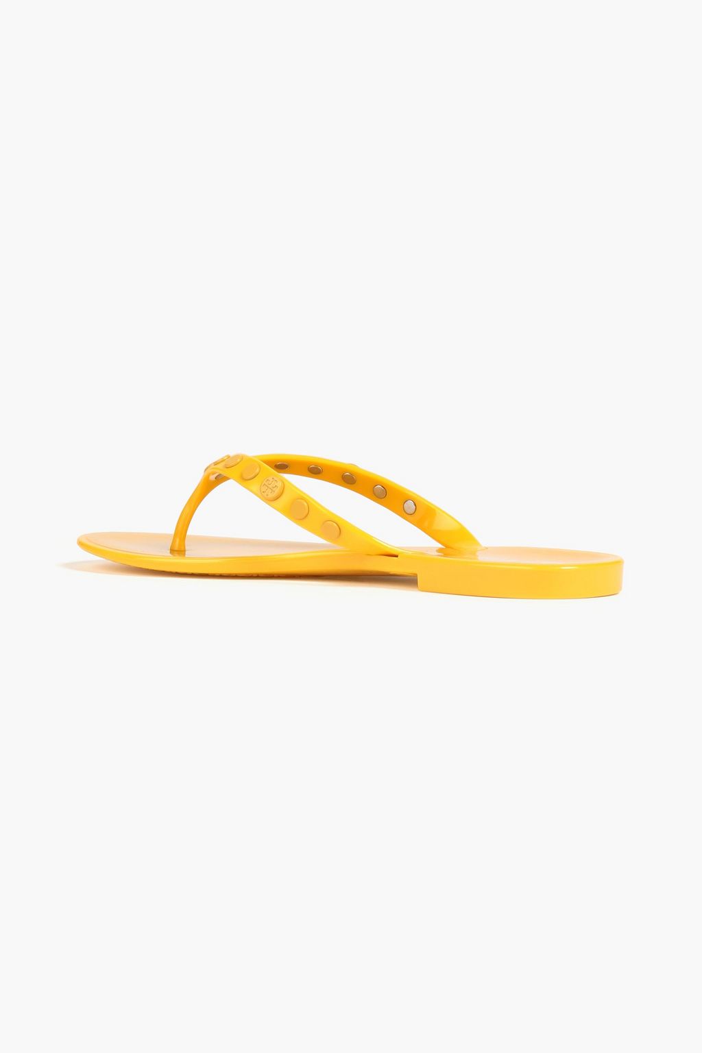 TORY BURCH Studded rubber flip flops | THE OUTNET